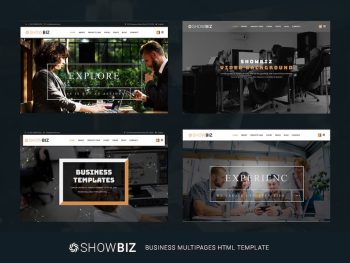 Showbiz - Multipages Business HTML Template Yazı Tipi