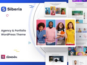 Siberia - Portfolio WordPress Teması