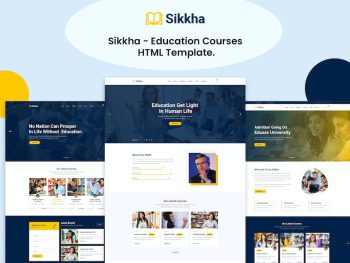 Sikkha - Education HTML Template Yazı Tipi