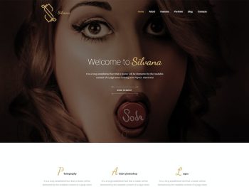 Silvana - Creative Onepage Agency Template Yazı Tipi