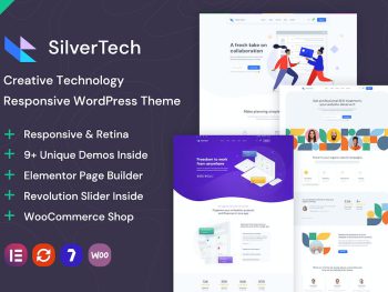 Silvertech - Creative WordPress Teması