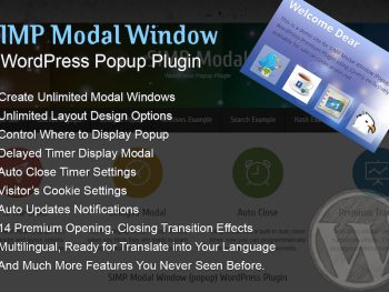 Simp Modal Window - WordPress Plugin WordPress Eklentisi