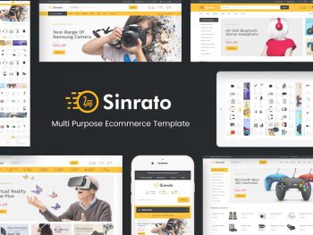 Sinrato - Electronics Theme for WordPress Teması