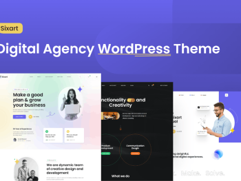 Sixart - Digital Agency WordPress Teması