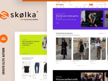 Skolka - A Contemporary E-Commerce Theme WordPress Teması