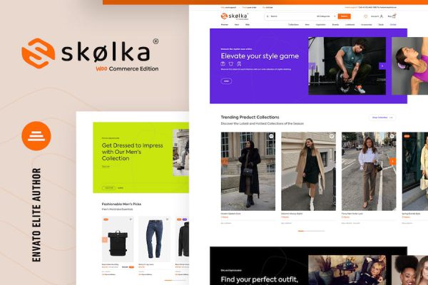 Skolka - A Contemporary E-Commerce Theme WordPress Teması