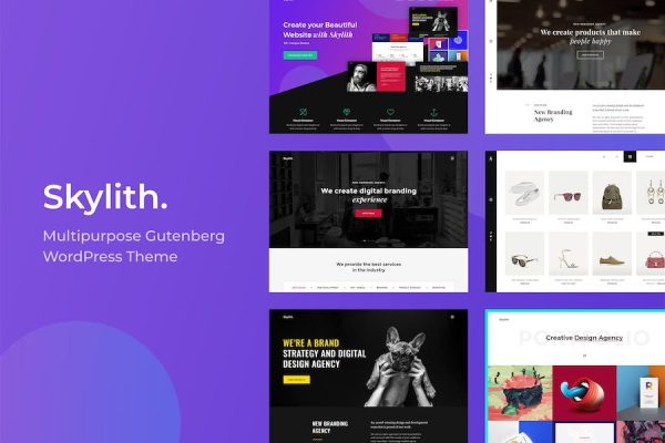 Skylith - Multipurpose Gutenberg WordPress Teması