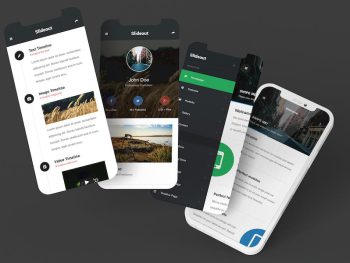 Slideout | Mobile Website Template Yazı Tipi