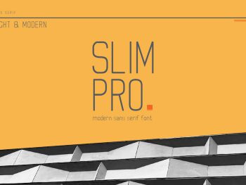 Slim Pro Yazı Tipi