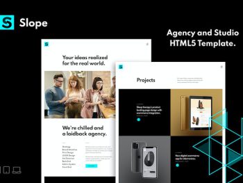 Slope – Responsive Agency & Studio HTML Template Yazı Tipi