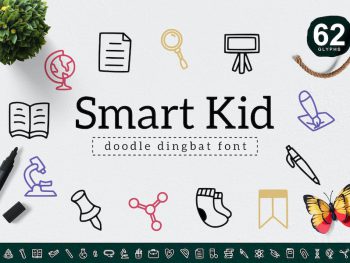 Smart Kid Dingbat Yazı Tipi