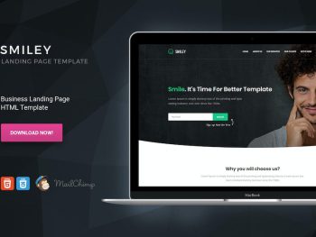 Smiley - HTML Business One Page Template Yazı Tipi