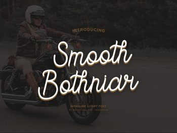 Smooth Bothniar - Classic Script style Yazı Tipi