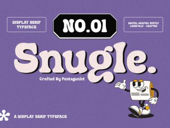 Snugle | Fancy Display Yazı Tipi