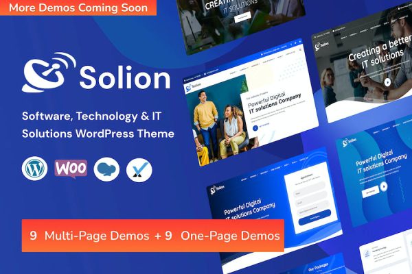 Solion - IT Solutions & Services WordPress Teması