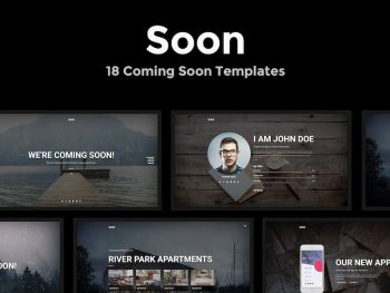Soon - Coming Soon Template Yazı Tipi