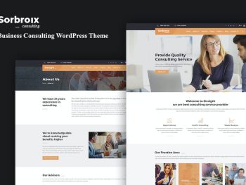 Sorbroix : Business Consulting WordPress Teması