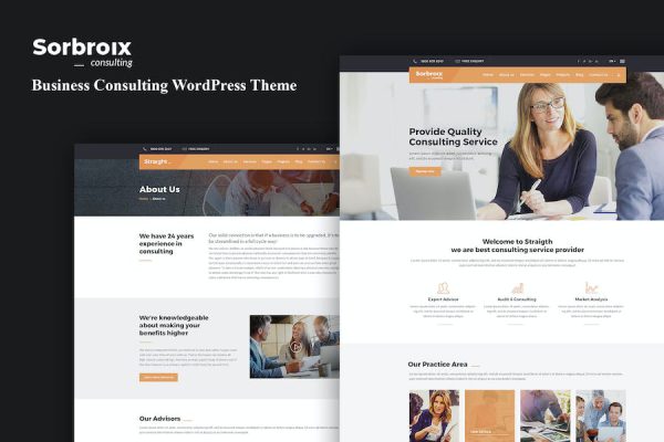 Sorbroix : Business Consulting WordPress Teması