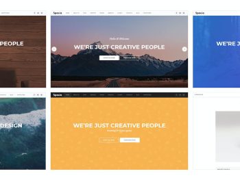 Spacia - One-page parallax template Yazı Tipi