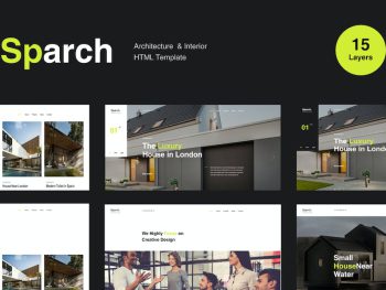 Sparch - Architecture & Interior HTML Template Yazı Tipi