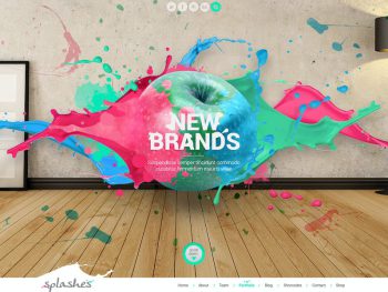 Splashes Creative Agency Template Yazı Tipi