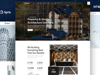 Sprio - Architect & Interior Design HTML Template Yazı Tipi