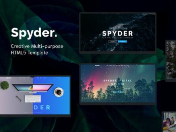 Spyder - One Page Multipurpose HTML Template Yazı Tipi