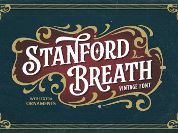 Stanford Breath - With Extras Yazı Tipi