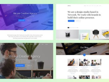 Start.ly — Agency One Page Parallax Template Yazı Tipi