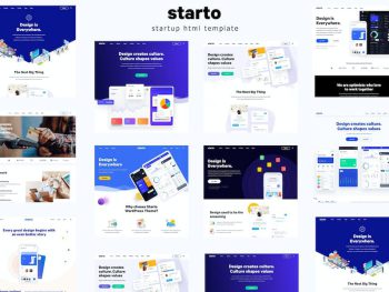 Starto - Startup HTML Template Yazı Tipi