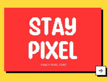 Stay Pixel Yazı Tipi