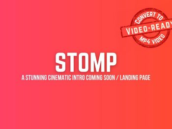Stomp - Cinematic Intro + Coming Soon Template Yazı Tipi