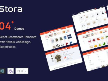 Stora - React Ecommerce NextJs