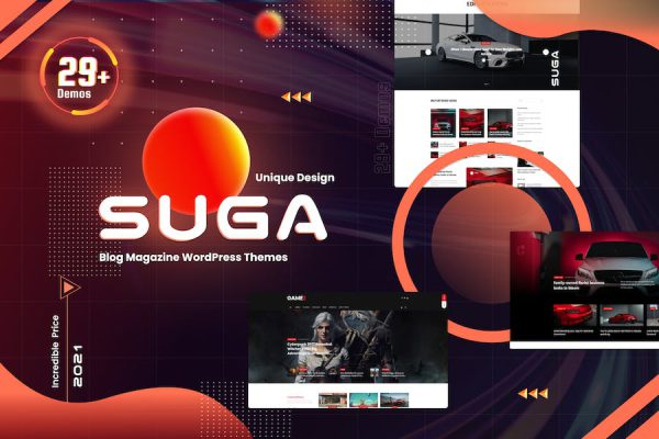 Suga WordPress Teması