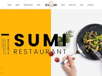 Sumi Restaurant HTML Template Yazı Tipi