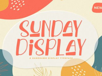 Sunday Display - Playful Font Yazı Tipi