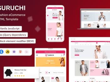 Suruchi - Fashion eCommerce HTML Template Yazı Tipi