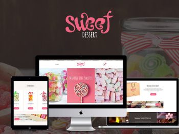 Sweet Dessert WordPress Teması