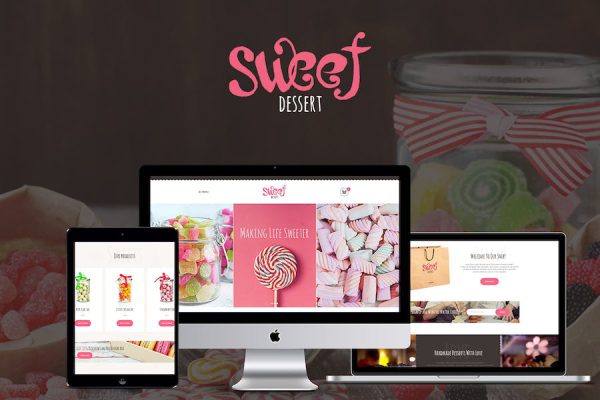 Sweet Dessert WordPress Teması