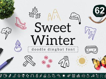 Sweet Winter Dingbat Yazı Tipi