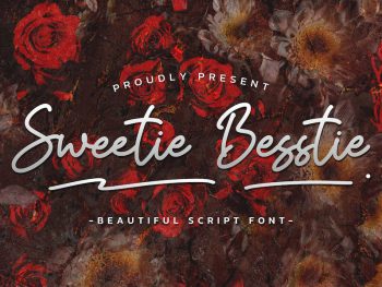 Sweety Besstie - Beautiful Script Yazı Tipi