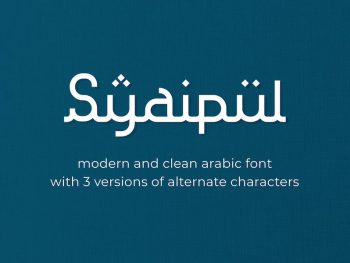 Syaipul - Arabic font with alternate characters Yazı Tipi