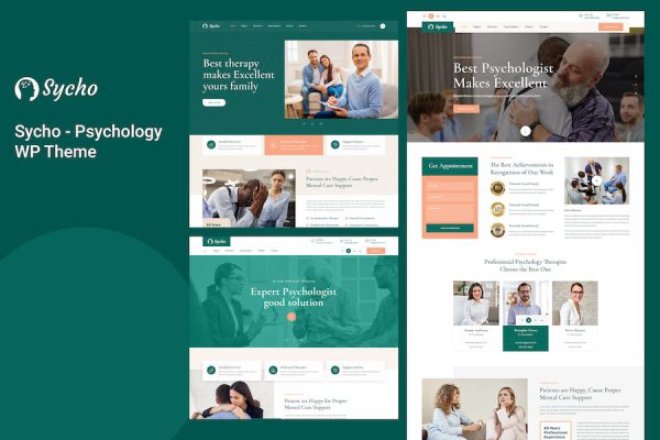 Sycho - Psychology and Counseling WordPress Teması