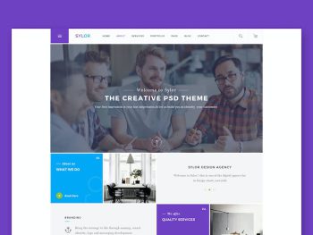 Sylor - Agency/Portfolio HTML Template Yazı Tipi