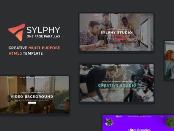 Sylphy - Creative Multi-purpose HTML5 Template Yazı Tipi