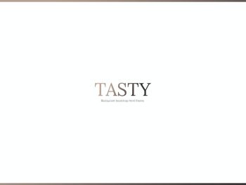 TASTY - RESTAURANT HTML TEMPLATE Yazı Tipi