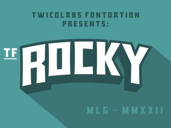 TF-Rocky Yazı Tipi