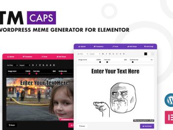 TM CAPS - WordPress Meme Generator For Elementor WordPress Eklentisi