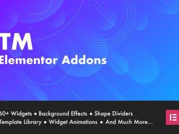 TM Elementor Addons WordPress Eklentisi