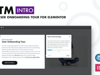 TM Intro- User Onboarding Tour Addon For Elementor WordPress Eklentisi